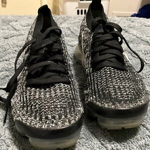 Black and White Men's Sneakers